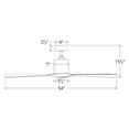 thumbnail image 6 of Aviator 54" Matte Black Smart Ceiling Fan with Remote Control, 6 of 11