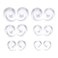 thumbnail image 1 of 12 Piezas Expansores Acrílicos De Talla Grande 10mm-20mm, 1 of 2