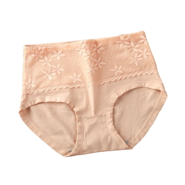 Puntoco Ropa interior corta para mujer Calzoncillos de algodón con ventilación y cintura alta para mujer