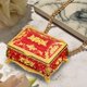 thumbnail image 5 of Caja de joyería esmaltada para mujer, joyero, tocador para mujer, caja de almacenamiento de joyería, caja de regalo de recuerdo para pendientes, anill Rojo, 5 of 7