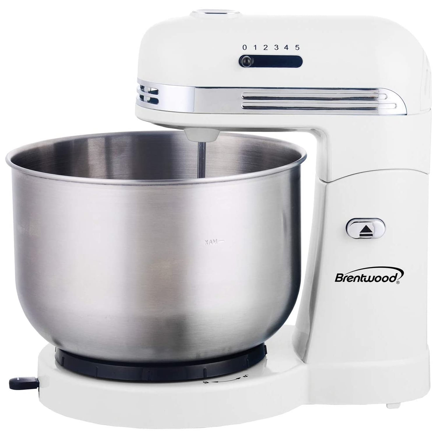 Brentwood SM-1162W 5-Speed Stand Mixer with 3.5 Qt Stainless Steel  display picture 1