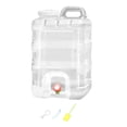 thumbnail image 4 of Tanque de agua Portador de agua con grifo Cubo de agua portátil para exteriores de 28 L Contenedor de agua para senderismo RV Supervivencia Mochilero Grifo sin tapa, 4 of 8