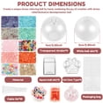 thumbnail image 2 of Threns DIY Stress Ball Making Kit with Filler, 10Pcs Stress Ball Making Kit Stress Balls, Transparent Blank Skins with Air Pump & Expander Tool for Pressure Squishy Balls for Adult, 2 of 10