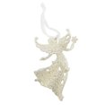 thumbnail image 3 of Christmas Hanging Angel Doll Pendant Glitter Bell Angel Ornaments Party Decor, 3 of 7