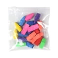 thumbnail image 2 of Pencil Top Erasers 20-Pack in 7 Vibrant Colors, Durable Latex-Free Cap Erasers for Standard Pencils, Clean Erasing for Campus, Office & Art, 3.9 x 3.9 x 0.8 inches, 0.11 lb, By Huiing, 2 of 9