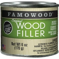 Eclectic Products Original Wood Filler - Solvent Based, Paste - 6 oz, Brown