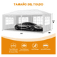 thumbnail image 2 of Toldo Carpa Gazebo Pergola Xtellar Blanco para Jardin Fiesta Negocios, 2 of 4