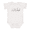 White, variant on Baby Onesie Hub Meet Me at Midnight Baby Bodysuit, Pregnancy Announcement Gift