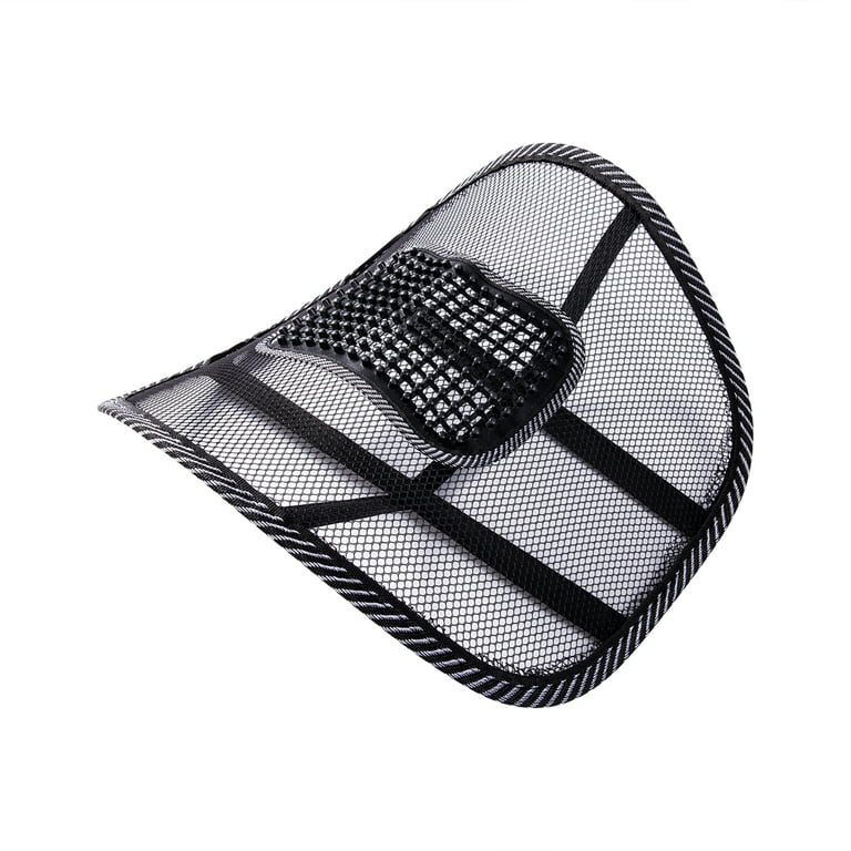 Car Seat Lumbar Back Support Cushion for Office Chair Posture Corrector Mesh