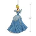 thumbnail image 4 of Hallmark Disney Cinderella Holding Glass Slipper Christmas Ornament, 4 of 6