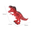 thumbnail image 3 of HLONK Jouet Dinosaure Électrique Marcheur avec Flamme Simulée et Sons de Rugissement Réalistes Mini Modèle de Tyrannosaure Jouet pour Enfants de 3 à 12 Ans Garçons et Filles, 3 of 7