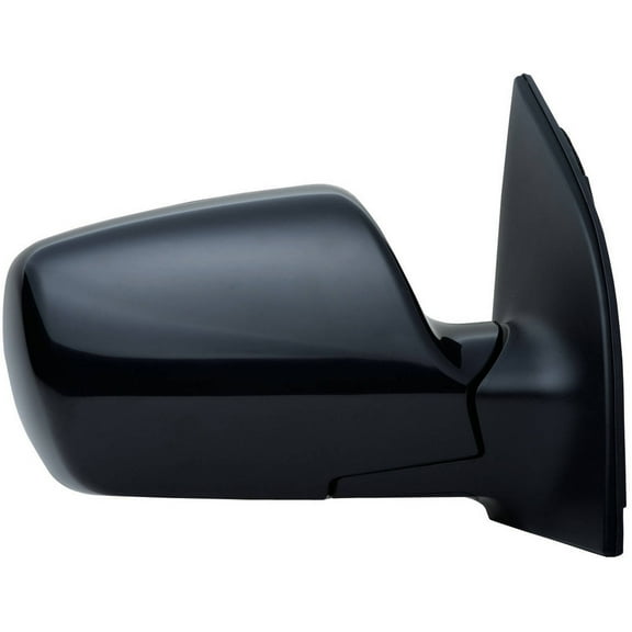 75001K - Fit System Passenger Side Mirror for 06-08 Kia Sedona to Jun/ 08, memory, black, PTM, foldaway, Heated Power