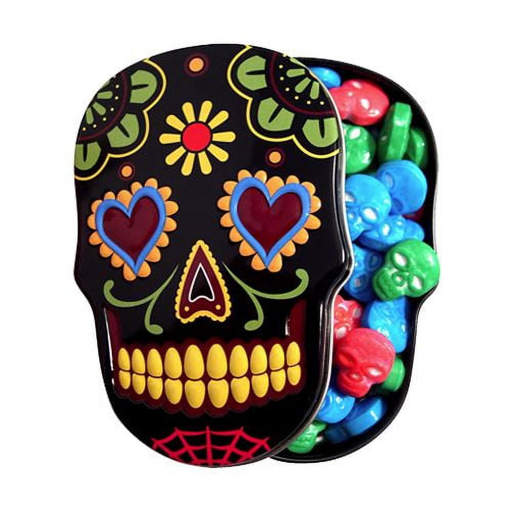 Boston America Sugar Skulls Hard Candy Halloween 18 Count