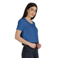 thumbnail image 3 of Inkmeso Regular Street Style Crop Top Scoop Neck Tee For Womens Cotton Tshirt, 3 of 7