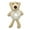 Bear, Beige, variant on Bear Bunny Furry Plush Hair Tie Scrunchies Rope Ponytail Holster Elastic Band