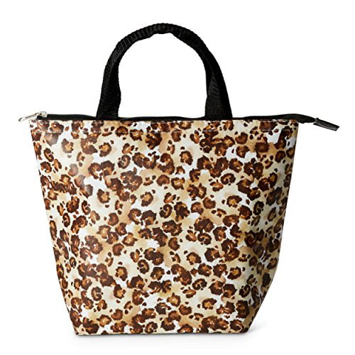 Cooler Ice Bag Tiger Pattern Custom Portable Soft Lunch Pack Bags for Work Beach Picnic Car Camping