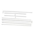 thumbnail image 2 of Wedding Arch, White Wrought Iron Wedding Arch Frame  for Business Celebration, 2 of 8