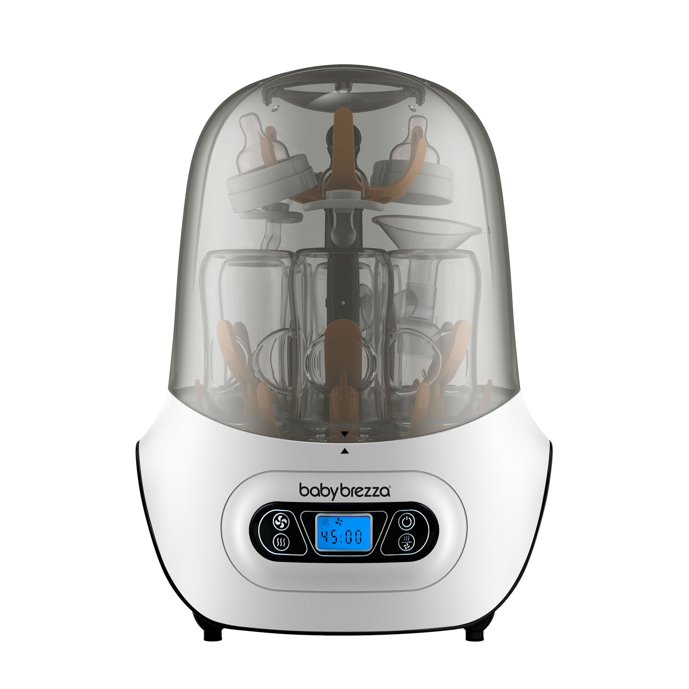Open Box Baby Brezza Baby Bottle Sterilizer and Dryer Machine Electric Steam Sterilization - Pacifiers, Glass, Plastic, and Newborn Feeding Bottles
