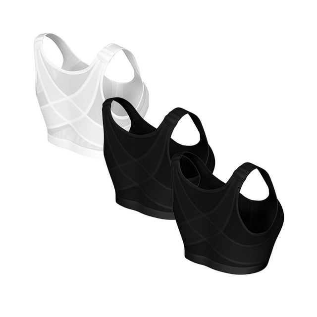 Forme Science Bra Posture Correcting Women's Front Closure Posture Wireless Back Support Full Coverage Sports Bra Of 2