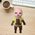 thumbnail image 4 of HOARBOEG Masked Doll Desktop Decompression Toy Masked Doll Set Sand TPR Pinch Squeezable Toys Soft Squeezing Pressure Reducing Toys, 4 of 5