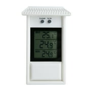 Hadanceo Outdoor Waterproof Max Min Digital Thermometer Garden Greenhouse Fridge Meter