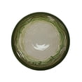 thumbnail image 2 of Green Ombre Ceramic Bird Bath 17'' Tall Glazed Pedestal Bird Bath with Swirl Pattern Lightweight Elegant Outdoor Bird Basin for Garden Yard Landscape, 2 of 10