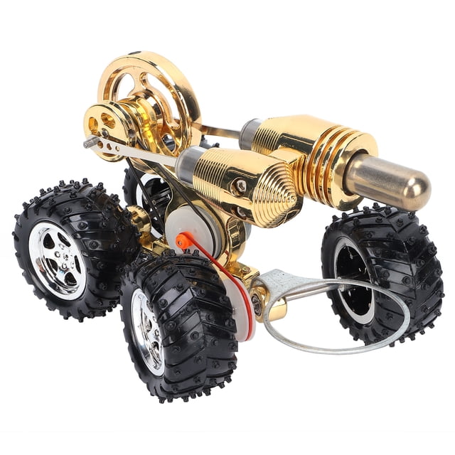 Stirling Car Engine Model, Zinc Alloy Educational Physics Toy Exquisite For Teachers For Students For Physics/mechanical Learning For Demonstration Props