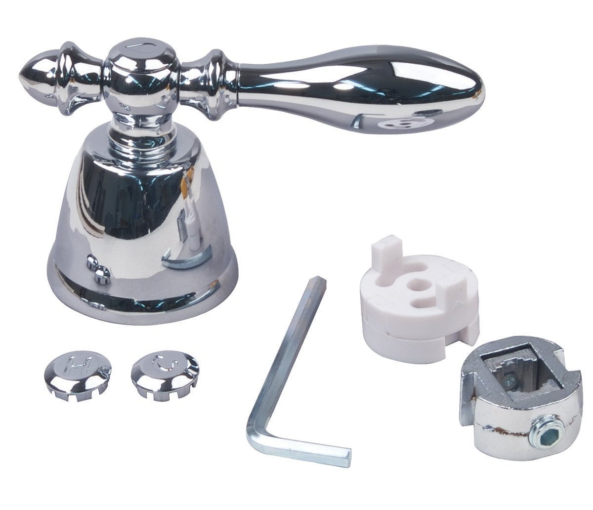 Brasscraft SH5810 Universal Fit Tub and Shower Decorative Lever Faucet