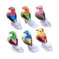 thumbnail image 3 of 6 Pájaros Artificiales Con Clip Para Manualidades Y Micropaisajes Florales., 3 of 8