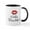 White/Black Inside, variant on CafePress - Hello Beautiful Red Lips Mug - 11 oz Ceramic Mug - Novelty Coffee Tea Cup