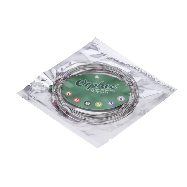 Orphee RX15 6pcs Electric Guitar String Set (.009-.042) Nickel Alloy Super Light Tension