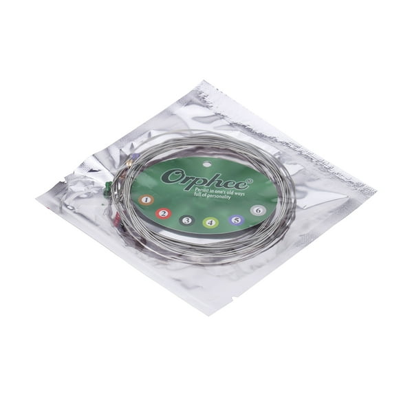 Cuerdas Orphee RX15 6pcs guitarra eléctrica conjunto (.009-.042) níquel aleación Super ligera tensión de la cuerda Orphee Cuerdas