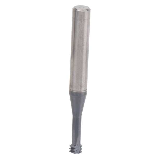 Cortador de Fresado de Acero de Tungsteno, Cortador de 3 Dientes de Fresado de 2 Pulgadas Longitud Total para el Procesamiento E Instalación de Componentes para Profesionales O