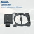 thumbnail image 4 of Mass Air Flow Sensor Replacement Fit for Chevrolet Blazer 4.3L for Buick Regal 3.1L Black, 4 of 7