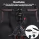 thumbnail image 4 of Bike Handlebar Wraps antideslizante Elástico Bicicleta Cinta autoadhesiva Ligero Ligero Ciclismo Protección Protección Blanco 2 piezas / Caja Eigraketly OD003396-05B, 4 of 7