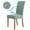 Jacquard-Bean green, variant on AIGIA Jacquard Chair Covers for Dining Room 1 Pack Stretch Dining Chair Cover Kitchen Parsons Chair Slipcovers for Home or Party