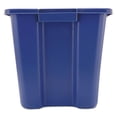 thumbnail image 2 of Recycling Bin/Box for Paper and Packaging, Stackable, 18 GAL, for Indoors/Outdoors/Garages/Homes/Commercial Facilities, Blue, 2 of 5
