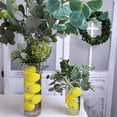 thumbnail image 4 of 60 Pcs Artificial Lemons Fake Lemons Faux Lemons Fruits in Yellow 3 Inch Long x 2 Inch Wide, 4 of 6