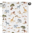 thumbnail image 3 of Jungle Semi-Sheer Rod Pocket Curtain Panels (Set of 2) by Sweet Jojo Designs, 3 of 5