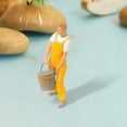 thumbnail image 1 of Figuras de personas de resina 1/87 Yotijar Micro paisaje Amarillo, 1 of 9