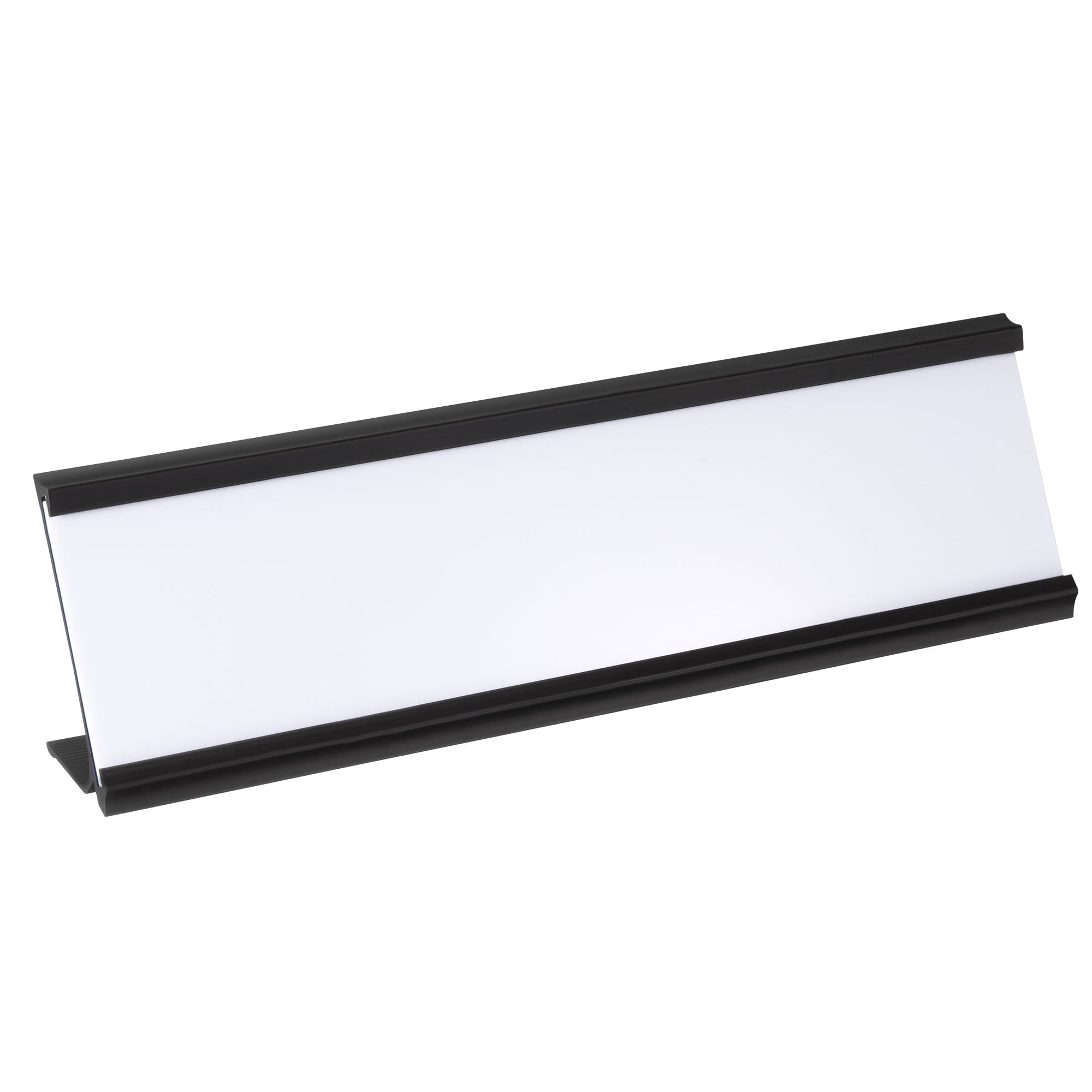 2x7 8inch Aluminum Name Plate Holder With White Blank Engraved Name 2x7-8inch-aluminum-name-plate-holder-with-white-blank-engraved-name