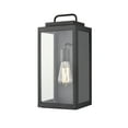 thumbnail image 2 of Millennium Lighting  Gallatin 1 Light Outdoor Wall Sconce in Textured Black 15.7  Inch, 2 of 5