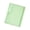 Green, variant on Spacious B5 Loose Paper Planner Clear Cover Protections Perfect for Classroom Professional Needs