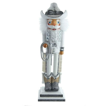 Kurt Adler 19-Inch Hollywood Rhinestone Cowboy Nutcracker