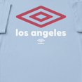 thumbnail image 2 of Umbro Mens Los Angeles City Diamond Logo T Shirt (Light Blue, S-XXXL), 2 of 4