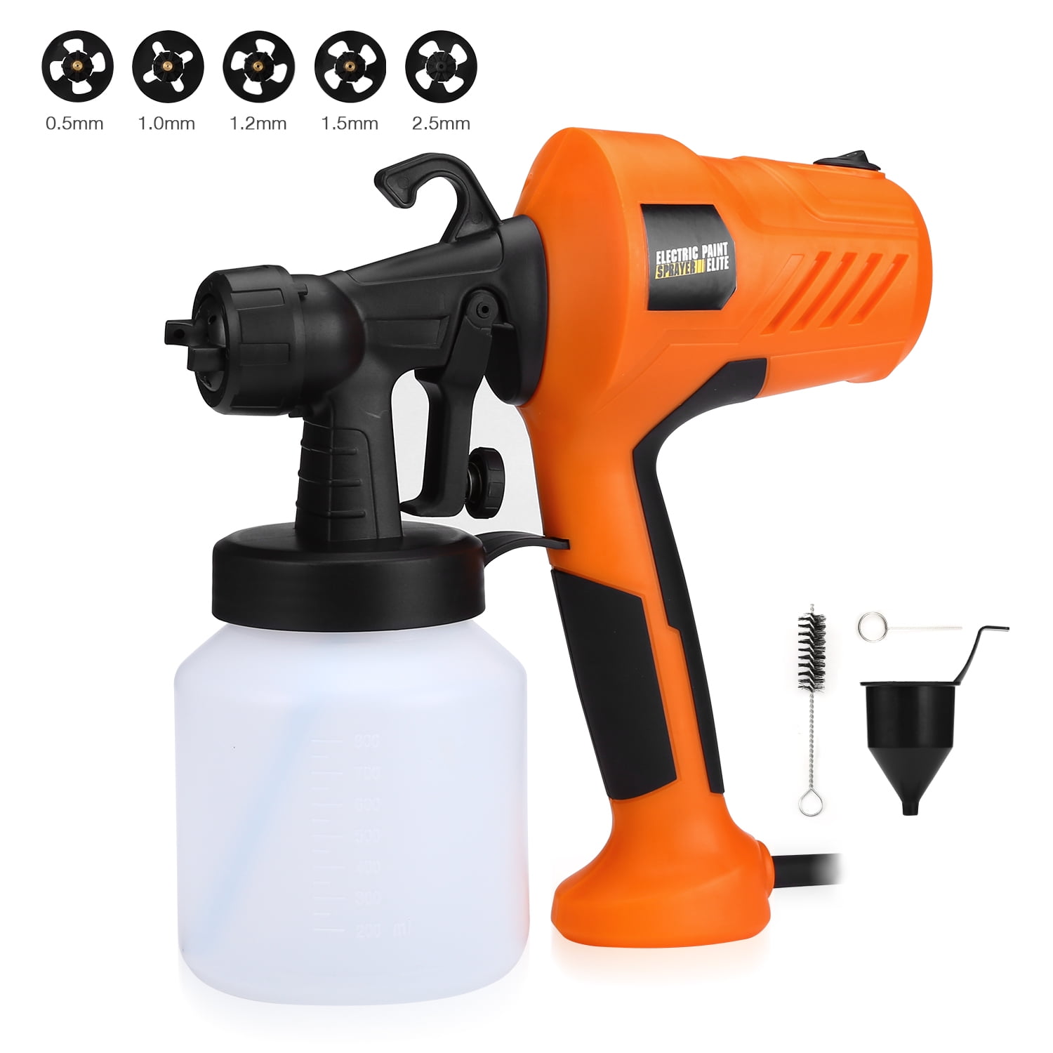Tools Spray Guns 800W Electric Spray Gun 800ml Detachable Paint Gun for