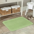 thumbnail image 5 of Kdxio Green Gingham,16" x 24", Non-Slip Front Door Mats,Outdoor Welcome Mat Washable, 5 of 9