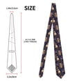 thumbnail image 3 of Men'S Tie 4.7×3.1in Is Not Easy To Deform And Fade Anti-Drift Button Design Is Easy To Take Care Of For Work Travel Daily Business Darkorchid Geometric Lines Hand-Drawn Sketch_1, 3 of 8