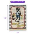 thumbnail image 5 of Welcome Labrador Retriever Back to School Vintage Retro Garden Flag 12x18in Double Sided Lab Dog Lover Gifts Outdoor Decor - 02012, 5 of 5
