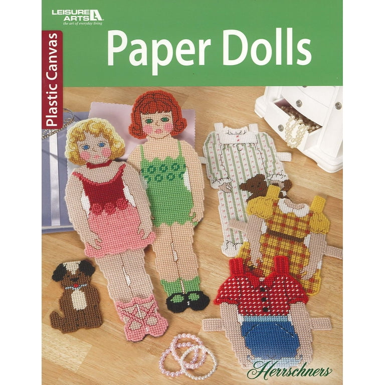 Plastic store canvas dolls